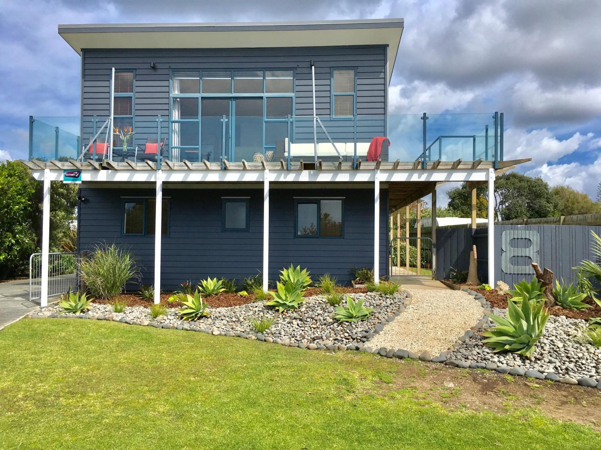 Oceans 8 - Mangawhai Heads Holiday Home Buitenkant foto